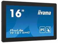 iiyama ProLite TF1615MC-B1 39,5cm (15,6 ") FHD IPS Touch-LED-Monitor HDMI/VGA/DP