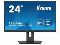 iiyama ProLite XUB2493QSU-B5 60,5cm (23,8") WQHD IPS Monitor HDMI/DP/USB Pivot
