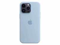 Apple Original iPhone 14 Pro Max Silikon Case mit MagSafe Himmel