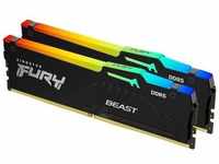 64GB (2x32GB) KINGSTON DIMM FURY Beast RGB DDR5-6000 CL36 RAM Arbeitsspeicher