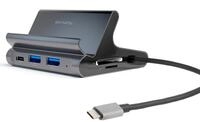 4smarts 7in1 Hub Universal Tablet und Phone Stand plus DeX-Modus grau