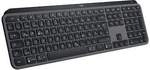 Logitech MX Keys S Graphite - Kabellose Tastatur, US-Layout (Qwerty)