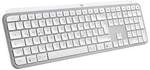 Logitech MX Keys S Pale Grey - Kabellose Tastatur, US-Layout (Qwerty)