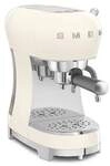 SMEG ECF02CREU 50s Style Espresso-Kaffeemaschine Creme