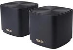 ASUS ZenWiFi XD4 Plus AX1800 2er Set Schwarz kombinierbarer Router Home Mesh WiFi 6