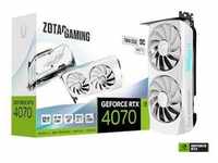 ZOTAC GAMING GeForce RTX 4070 TwinEdge OC White12GB GDDR6X Grafikkarte DP/HDMI