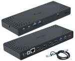 i-tec USB 3.0 / USB-C / Thunderbolt 3 Dual Display Docking Station Gen2 + PD 100
