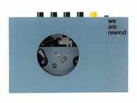 WeAreRewind Tragbarer Kassettenspieler mit Bluetooth, Kurt WE-001-B1