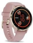 Garmin Venu&reg; 3S Dust Rose/Softgold mit Schnellwechsel-Silikon-Armband