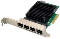 Digitus DN-10136 4-Port 2,5 Gigabit Ethernet Netzwerkkarte, RJ45, PCI Express,