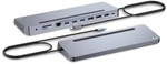 i-tec USB-C Metal Ergonomic 3x 4K Display Docking Station + PD 100W