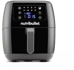 NutriBullet XXL Digital Air Fryer 7 Liter 1800W schwarz