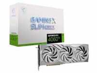 MSI GeForce RTX 4060Ti Gaming X Slim White 16GB GDDR6 Gaming Grafikkarte V517-001R