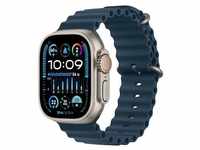 Apple Watch Ultra 2 LTE 49mm Titanium Ocean Band Blau MREG3FD/A