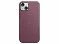 Apple Original iPhone 15 Plus Feingewebe Case mit MagSafe - Mulberry MT4A3ZM/A