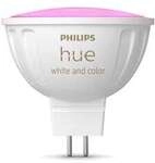 Philips Hue White & Color Ambiance MR16 LED-Lampe 400lm, Einzelpack