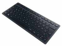 CHERRY KW 7100 Mini BT, Slate Blue - Bluetooth-Multi-Device Tastatur JK-7100DE-22