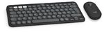 Logitech Pebble 2 Combo for Mac Graphite - Slim Bluetooth&reg;-Tastatur und -Maus f&uuml;r