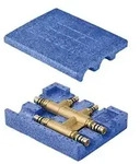 Geberit Mepla Kreuzungs T-St&uuml;ck 20 x 2,5 - 16 x 2,25 - 20 x 2,5 mm