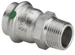 Viega Sanpress Inox &Uuml;bergangsst&uuml;ck AG 22 mm x 1/2" - Modell 2311
