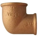 Viega Rotguss Winkel 90&deg; IG/IG 3/4" x 1/2" - Nr. 3090