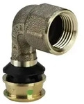 Viega Raxofix &Uuml;bergangsbogen 90&deg; 32 mm x 1" IG Modell 5314.11