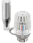 Heimeier Thermostat- Kopf K mit Fernf&uuml;hler, wei&szlig;, 2 m Kapillarrohr