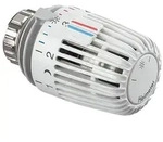 Heimeier Thermostat-Kopf K wei&szlig;, mit eingebautem F&uuml;hler und Nullstellung
