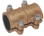 Gebo Messing Dichtschelle / Reparaturschelle 15 mm Typ MD f&uuml;r Kupferrohr