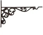 Hanging Busket Haken, aus Gusseisen, handgefertigt, dekoratives Design,