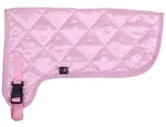 HKM Hobby Horse Decke, gesteppte Spielzeugdecke mit verstellbarer Schnalle, rosa