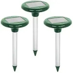 Dreierpack: VOSS.sonic MoleEx 1000 Maulwurfvertreiber Solar, mit Ton & Vibration