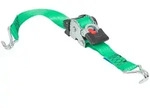 Automatik Zurrgurt mit Aufrollfunktion, + S-Haken, 1,8m, 50mm, 1500kg