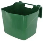 Futtertrog HangOn zum Einh&auml;ngen, Trog mit Haltegriff, gr&uuml;n, 22 Liter