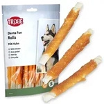 Trixie Denta Fun Chicken Chewing Rolls, Hundeleckerli mit Huhn, 17cm, 3 St&uuml;ck, 140g