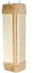 Katzen-Kratzbrett f&uuml;r Zimmerecken, Sisalteppich, 23x49cm, natur/beige