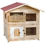 Nagerstall, Nagerhaus Tyrol Alpin Kaninchenstall, Hasenstall, 119 x 100 x 119cm
