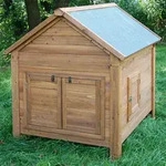 Kleintierstall - H&uuml;hnerstall, Kaninchenstall, Nagerstall, 105 x 100 x 108cm