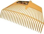 Harke Rechen Laubrechen Laubbesen 60cm - Rasenrechen Gartenrechen