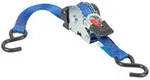 Automatik Zurrgurt mit Aufrollfunktion, + S-Haken, 1,8m, 25mm, 600kg