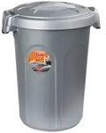 Futtertonne, silber, 46l