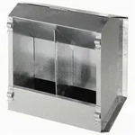Kaninchenfutterautomat mit zwei Fresspl&auml;tzen, 3 Liter