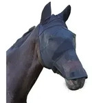 Fliegenmaske f&uuml;r Pferde und Ponys mit N&uuml;stern- und Ohrenschutz, Pony (Gr.1)