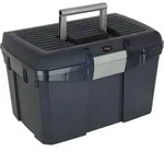 Covalliero Putzbox Siena - inkl. Aufstiegshilfe, mit Tragegriff, midnightblue