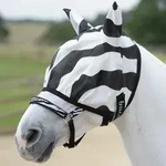 Bucas Buzz-Off Zebra M, Fliegenmaske mit Ohren