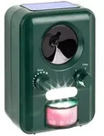 VOSS.sonic 2000 Ultraschall Abwehr (Solar + Blitzlicht) Katzenschreck, Katzenabwehr,