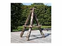 VOSS.garden Vogelhausständer aus Birkenholz schwer, extrem standfest, 115cm