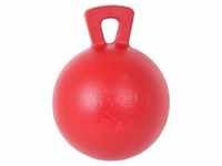 Spielball für Pferde, Pferdespielball Jolly Ball, rot
