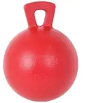 Spielball f&uuml;r Pferde, Pferdespielball Jolly Ball, rot