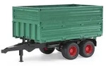 BRUDER Tandemachs-Transportanh&auml;nger, Spielzeug-Treckeranh&auml;nger ab 3 Jahren, 1:16